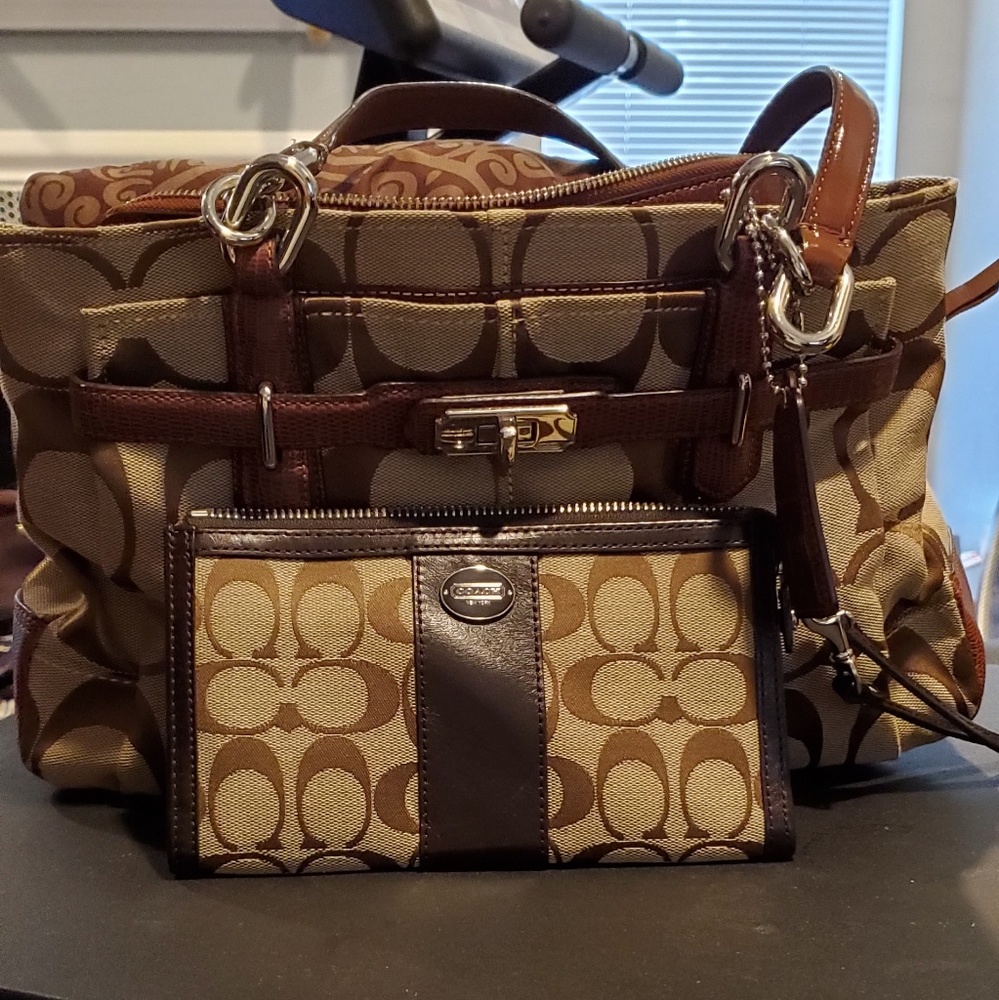 COACH Brown purse